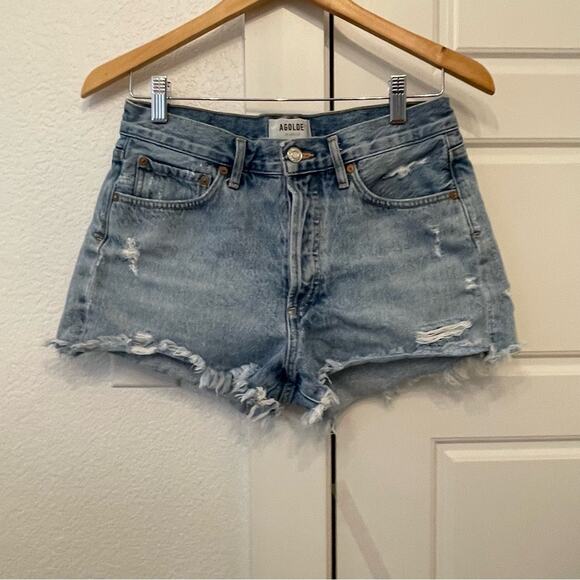 Agolde Parker Shorts - Picture 2 of 5